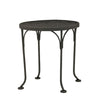 17 Round Mesh Top End Table Twilight