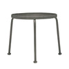 17 Round Stackable End Table Gray Shimmer