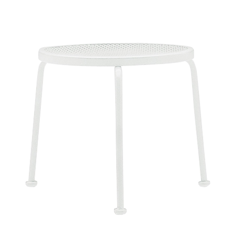 17" Round Mesh Top Stackable End Table
