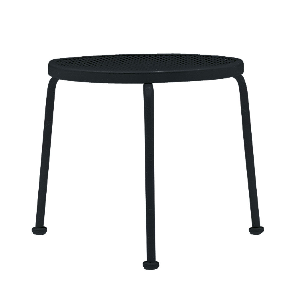 17" Round Mesh Top Stackable End Table