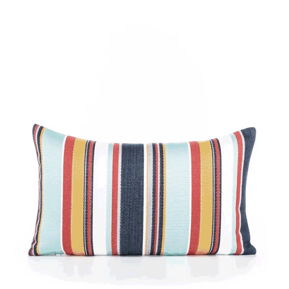 
                  12" x 20" Elaine Smith Pillow  Sicily Stripe - Image 4
                