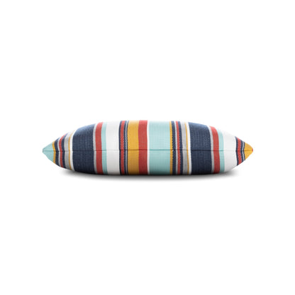 
                  12" x 20" Elaine Smith Pillow  Sicily Stripe - Image 7
                