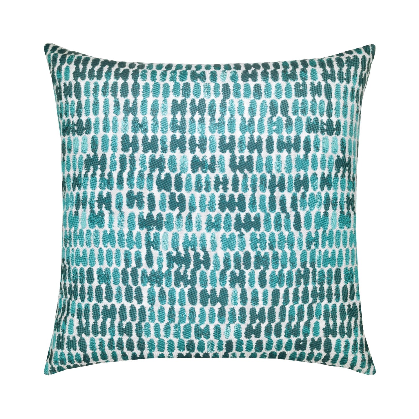 Elaine Smith 22 Square Pillow Thumbprint Aruba, image 1