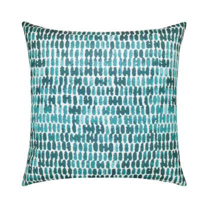 
                  Elaine Smith 22 Square Pillow Thumbprint Aruba - Image 1
                