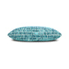 22" Square Elaine Smith Pillow  Thumbprint Aruba