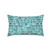 Elaine Smith Designer Lumbar Pillow Thumbprint Aruba