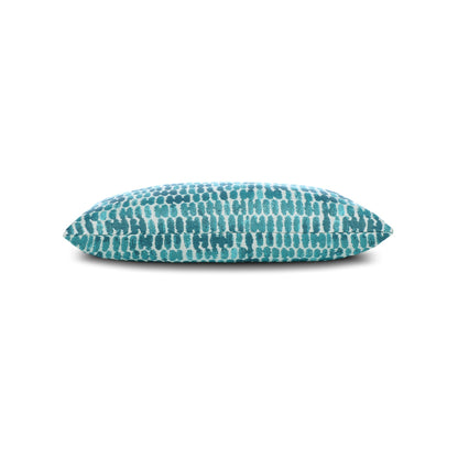
                  12" x 20" Elaine Smith Pillow  Thumbprint Aruba - Image 7
                