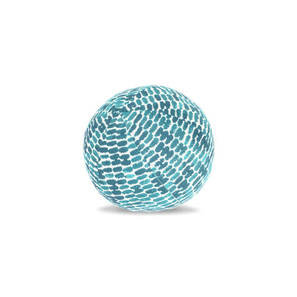 
                  12" Round Elaine Smith Orb Pillow Thumbprint Aruba - Image 1
                
