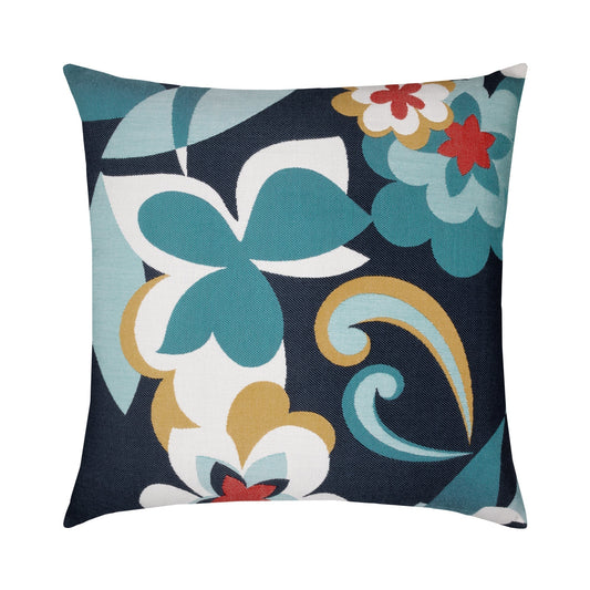 22 Square Designer Throw Pillow Floral Impact