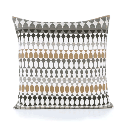 
                  20" Square Elaine Smith Pillow  Modern Oval Dune - Image 7
                
