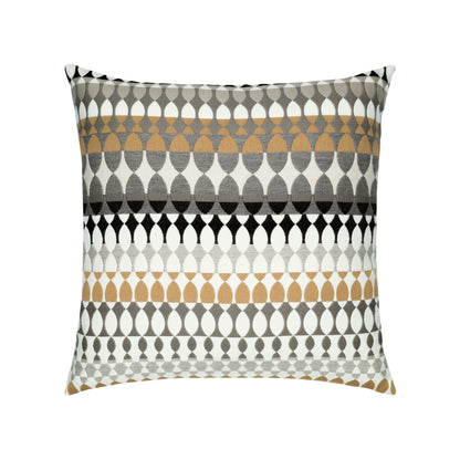 
                  20 Square Designer Throw Pillow Modern Oval Dune - Image 1
                