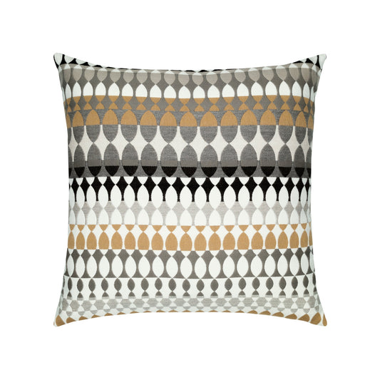 20 Square Designer Throw Pillow Modern Oval Dune