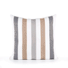 20" Square Elaine Smith Pillow  Dune Stripe