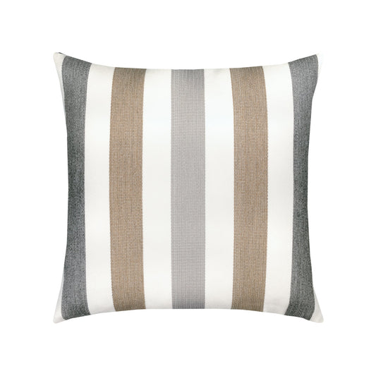 20 Square Designer Throw Pillow Dune Stripe