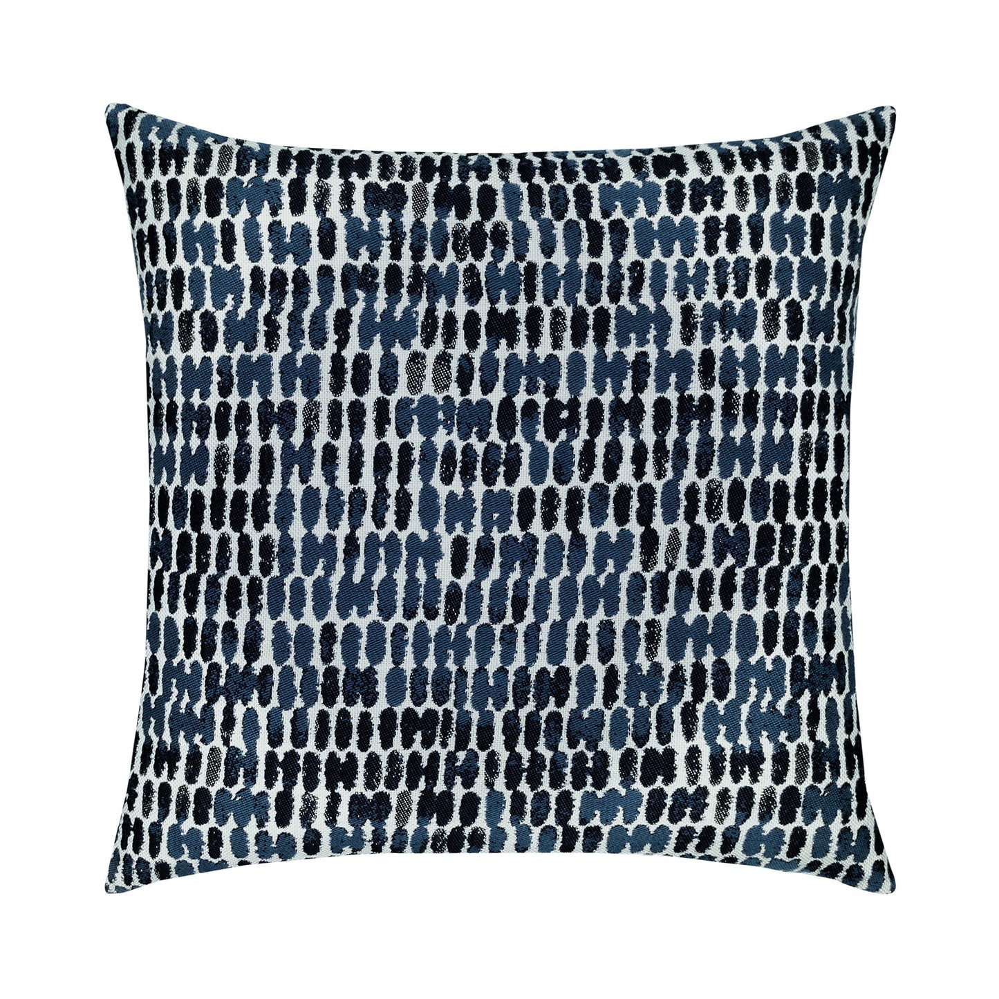 Elaine Smith 22 Square Pillow Thumbprint Indigo, image 1