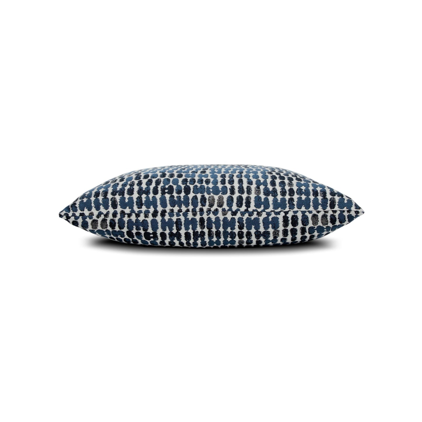 20" Square Elaine Smith Pillow  Thumbprint Indigo, image 9