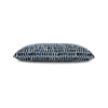 12" x 20" Elaine Smith Pillow  Thumbprint Indigo