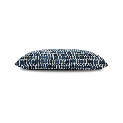 
                  12" x 20" Elaine Smith Pillow  Thumbprint Indigo - Image 8
                
