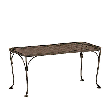 
                  18X36 Mesh Top Coffee Table Chestnut Brown - Image 2
                