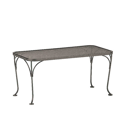 
                  18X36 Mesh Top Coffee Table Gray Shimmer - Image 5
                