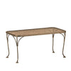 18X36 Mesh Top Coffee Table Khaki