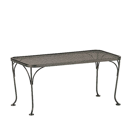 
                  18X36 Mesh Top Coffee Table Pewter - Image 8
                