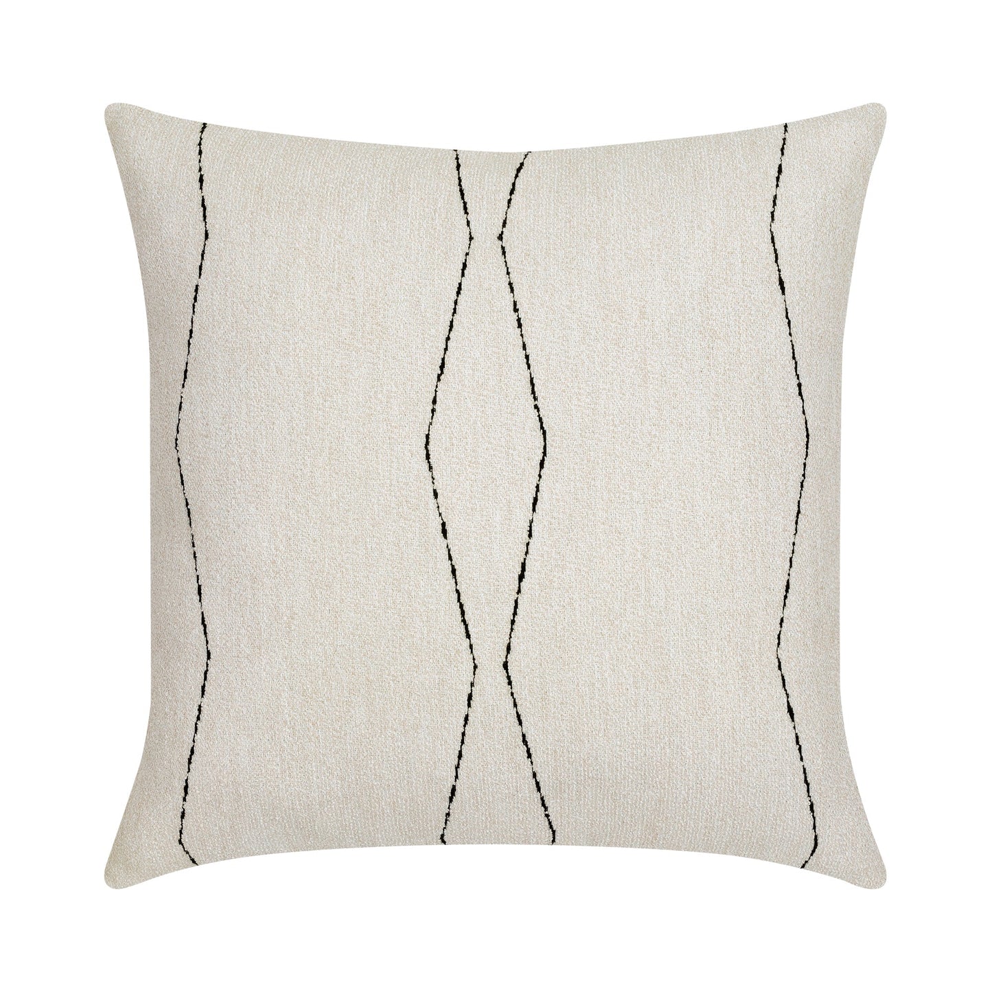 Elaine Smith 22 Square Pillow Oblique Ebony, image 1