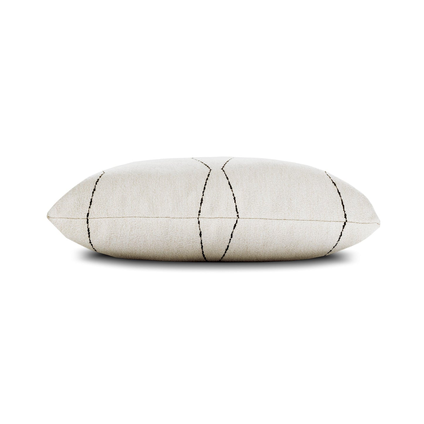 22" Square Elaine Smith Pillow  Oblique Ebony, image 5