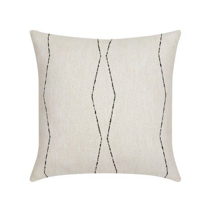 
                  20 Square Designer Throw Pillow Oblique Ebony - Image 1
                