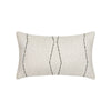 Designer Lumbar Pillow Oblique Ebony