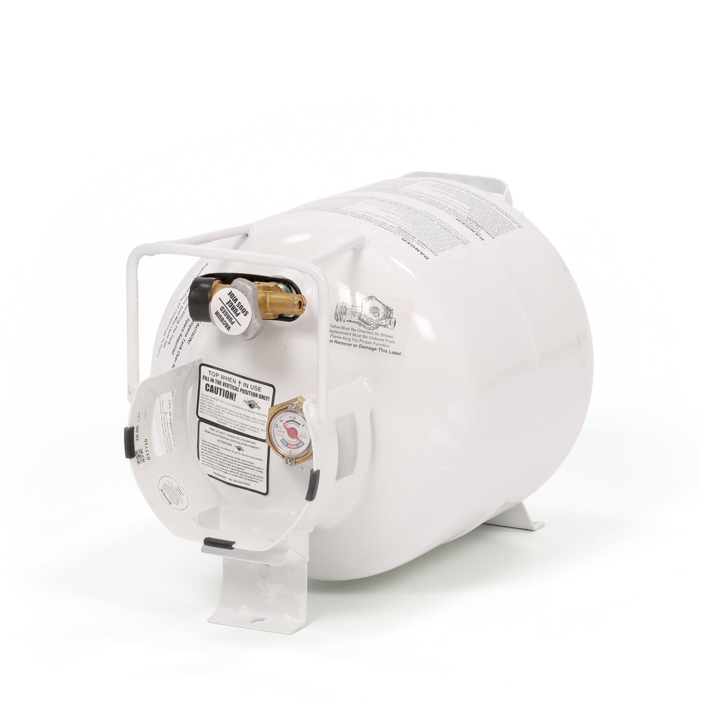 20 Pound Horizontal Propane Tank, image 1
