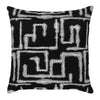 20 Square Designer Throw Pillow Kasai Ebony