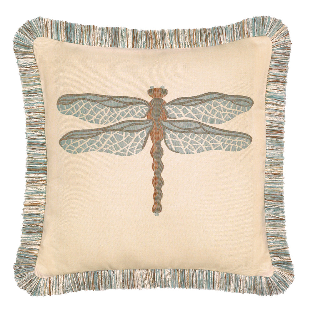 20 square designer throw pillow dragonfly spa 4, image 1