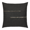 20 square designer throw pillow micro fringe carbon