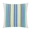 20 square designer throw pillow summer stripe