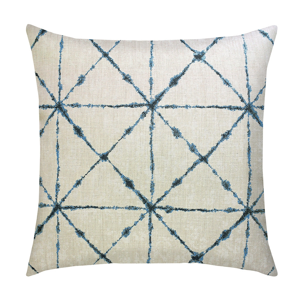 20 square designer throw pillow trilogy indigo