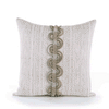 20" Square Elaine Smith Pillow  Dressage Pebble