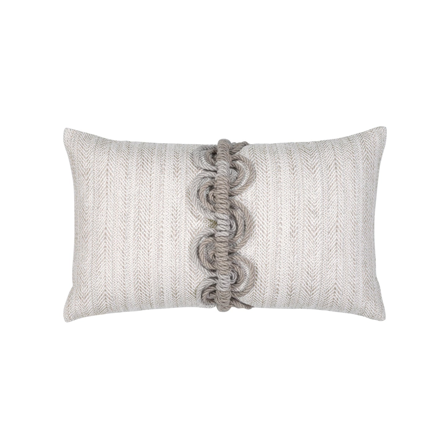 Designer Lumbar Pillow Dressage Pebble, image 1