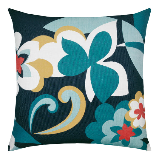 22 Square Designer Throw Pillow Floral Impact