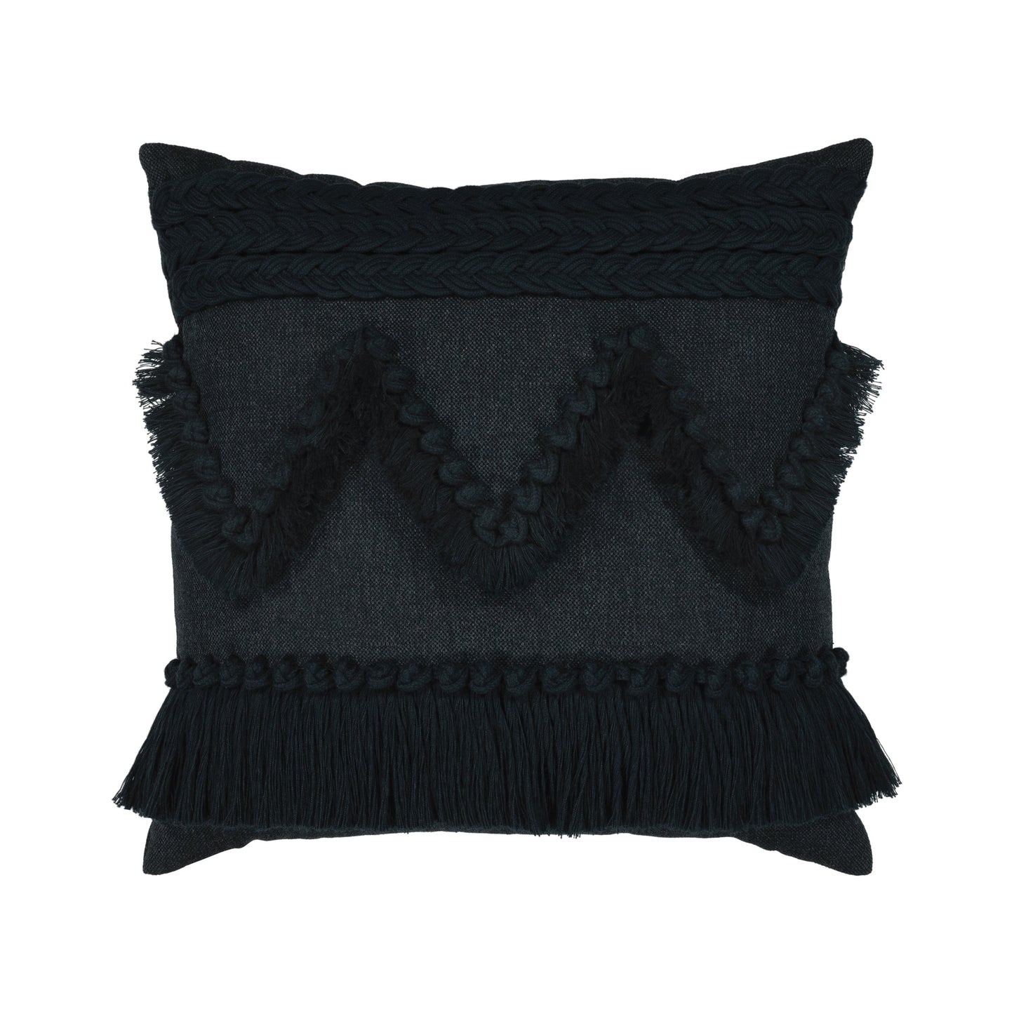 20 Square Designer Throw Pillow Tavarua Indigo, image 1