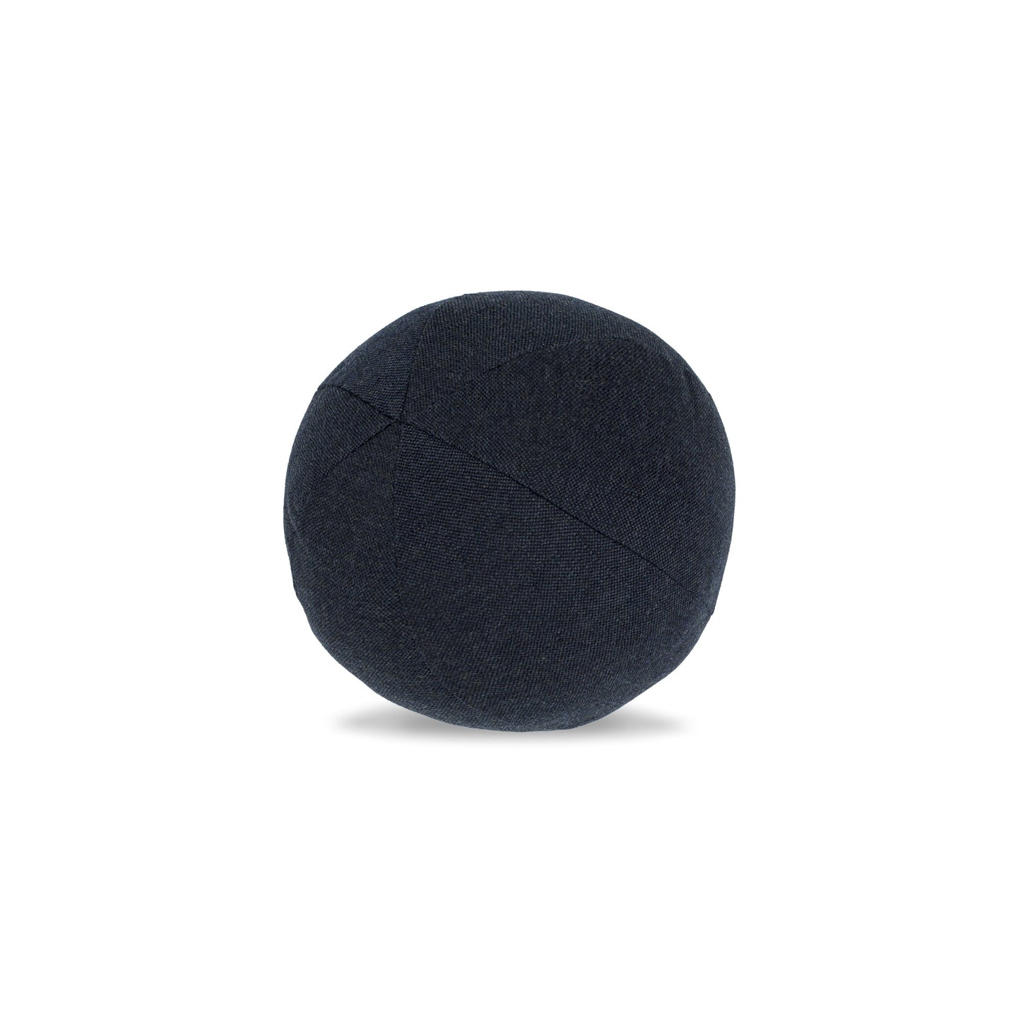 12" Round Elaine Smith Orb Pillow Tavarua Indigo, image 1