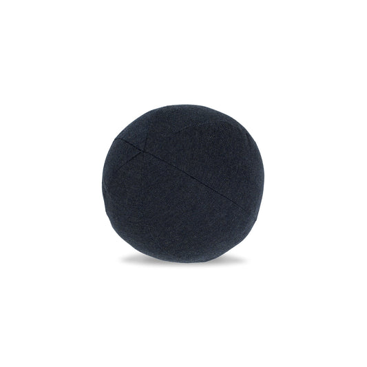 12" Round Elaine Smith Orb Pillow Tavarua Indigo