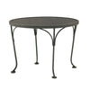 24 Round Stackable End Table Pewter