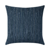 Elaine Smith 22 Square Pillow Luxe Stripe Indigo