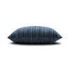 22" Square Elaine Smith Pillow  Luxe Stripe Indigo