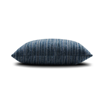 
                  22" Square Elaine Smith Pillow  Luxe Stripe Indigo - Image 4
                