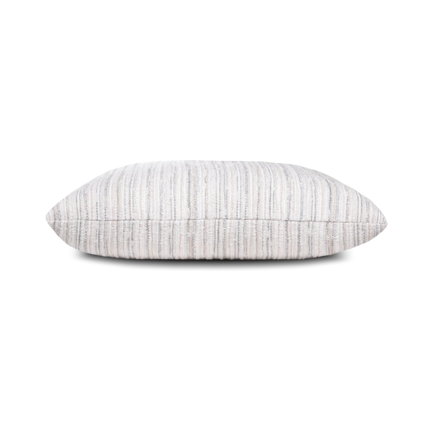 22" Square Elaine Smith Pillow  Luxe Stripe Pebble, image 4