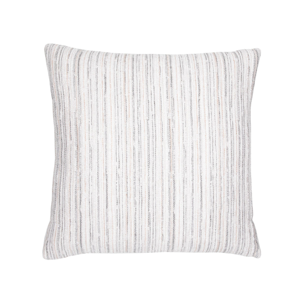 20" Square Elaine Smith Pillow  Luxe Stripe Pebble