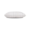 20" Square Elaine Smith Pillow  Luxe Stripe Pebble