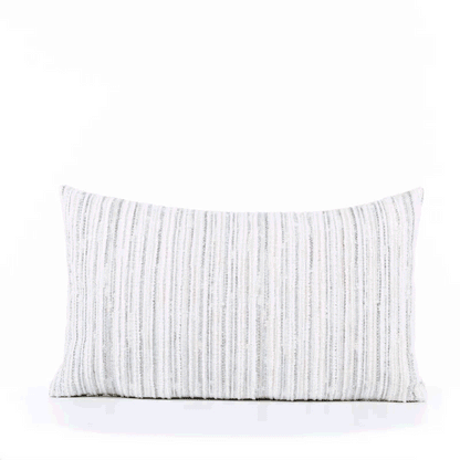 
                  12" x 20" Elaine Smith Pillow  Luxe Stripe Pebble - Image 3
                